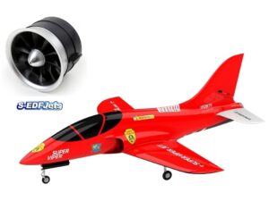 Full Composite Super Viper RED 120mm EDF, Spw 1800mm, PNP-Set, HSDJets
