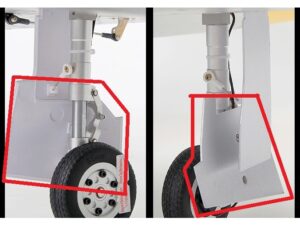 Fahrwerksklappen B zu Turbo T-33, Spw 2018mm, HSDJETS