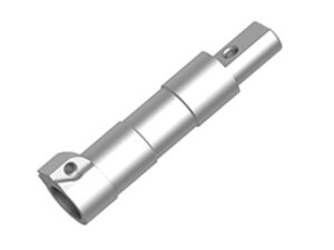 Stossdämpfer-Schaft - Fahrwerk, links zu Turbo T-33, Spw 2018mm, HSDJETS