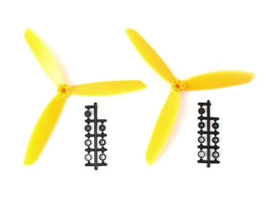 Propeller / Luftschraube 3-Blatt 5045, 5x4.5, 1x links- 1x rechtsdrehend