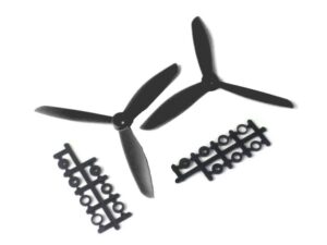 Propeller / Luftschraube 3-Blatt 6x4.5 (6045), 1x links- 1x rechtsdrehend