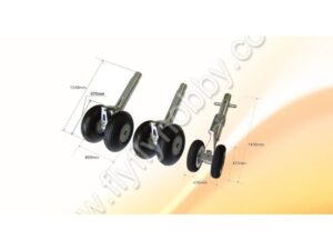 Fahrwerk /Fahrwerksbeine und Räder, Alu zu Boeing 737 Flyfly