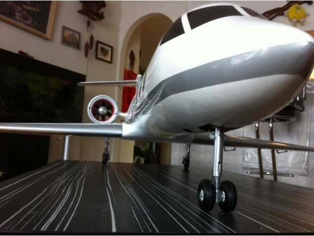 Kabinenabdeckung zu G500 Gulfstream 90mm TB-Models – Bild 5