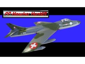 Kabinenhaube zu Hawker Hunter Swiss-Design, FlyFly