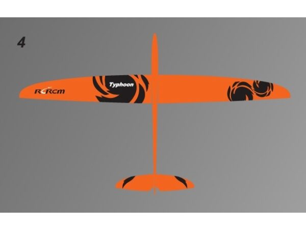 Voll GFK Segler Typhoon - Spw 2000mm - RCRCM