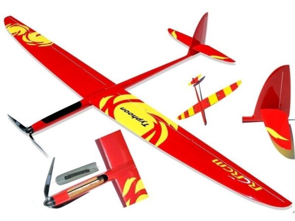 Voll CFK Elektrosegler Typhoon, Spw 2000mm, RCRCM – Bild 2