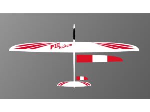 Voll GFK Elektrosegler Predator III / PIII - Spw 2960mm - RCRCM