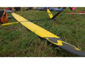 Voll GFK/CFK Segelflugmodell Split V F3F, Spw 2840mm von RCRCM