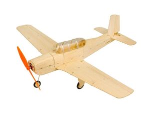 Real-Kit - Micro Beechcraft T-34, Spw 470mm, KIT-Bausatz aus Balsaholz