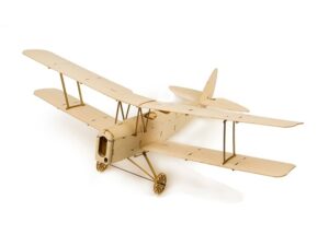 Real-Kit - Tiger Moth - elektro, Spw 400mm, KIT-Bausatz aus Balsaholz