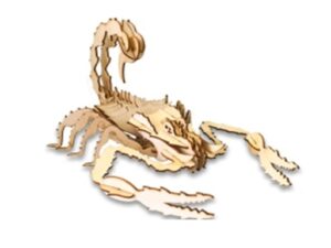 Real-Kit Standmodell: Scorpion - KIT-Bausatz aus Balsaholz