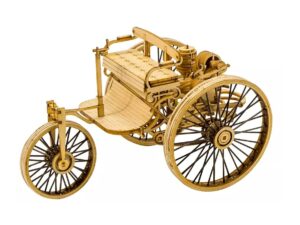 Real-Kit Standmodell: Auto Vintage Car-II - KIT-Bausatz aus Balsaholz