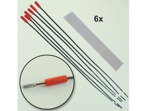 Elektrische Zünder / Elektroanzünder 6-er Set für Modellraketen