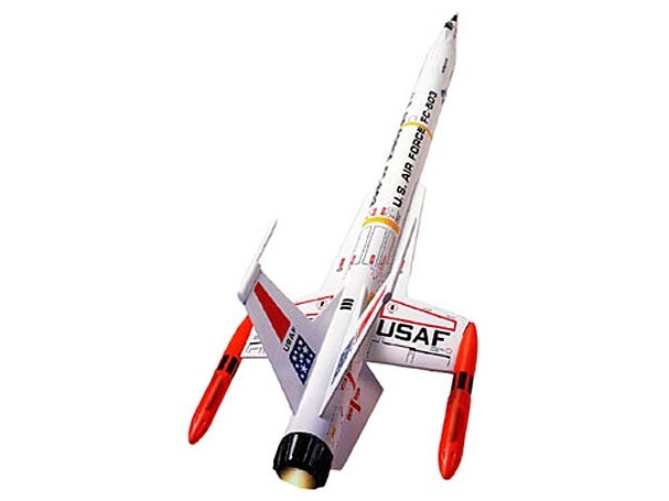 Modellrakete Interceptor, 61cm lang, von ESTES, D-ES1250