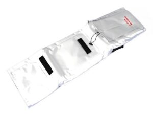 Rucksack / Tragetasche in SILBER für Segler / Segelflieger von RCRCM