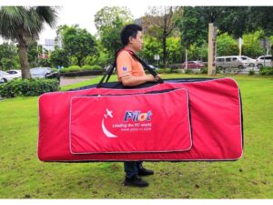 Schutztasche für Tragflächen / Flügeltasche zu Bellanca/Decathlon 120ccm, Pilot-RC