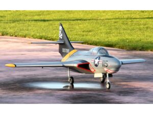TopRC Model F9F Cougar - grau - Full Composite 120mm EDF-Version, ARF-Set