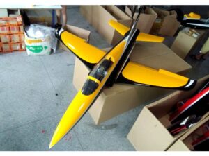TopRC Model Odyssey - yellow - Sport Jet Full Composite, Spw 2190mm,  ARF-Set