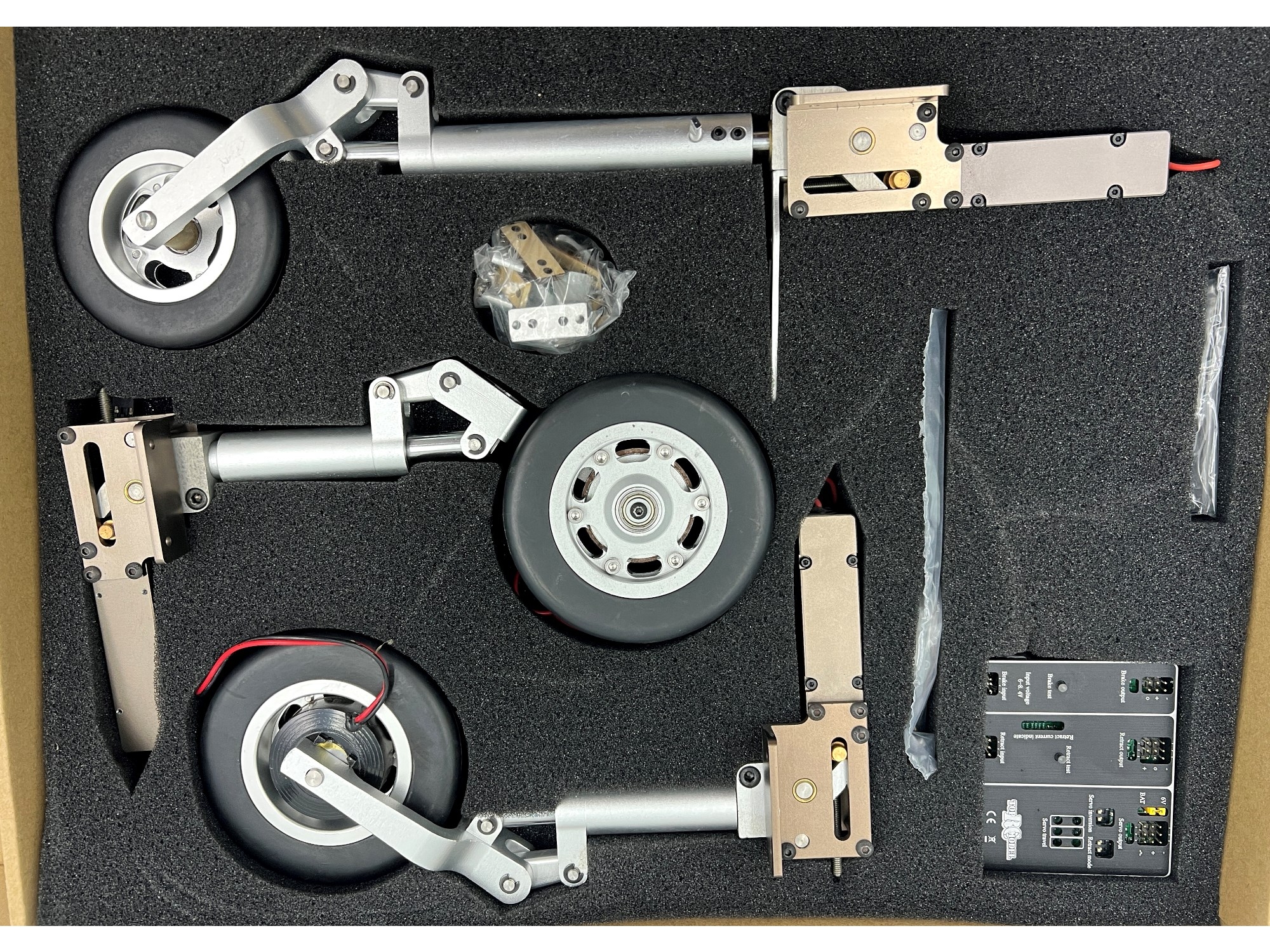 TopRC Model Einziehfahrwerk V3 elektrisch zu Sport Jet Odyssey