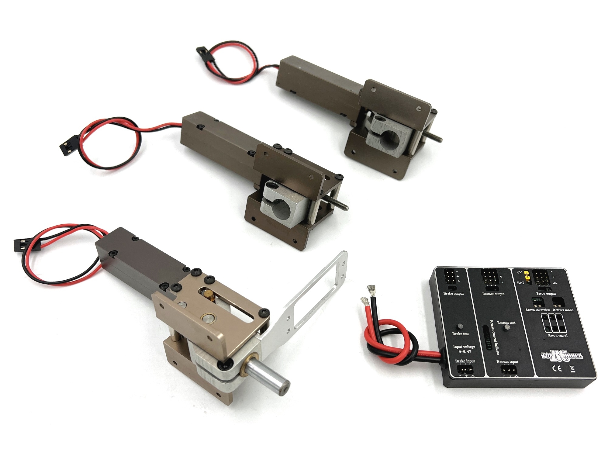 TopRC Model Einziehfahrwerk V3 elektrisch zu Sport Jet Odyssey – Bild 3