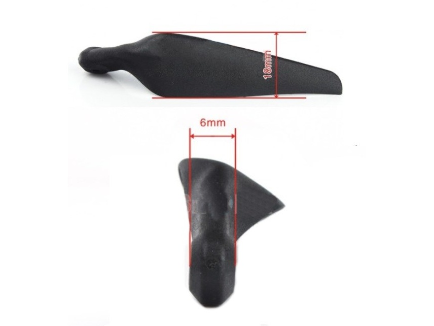 Klapp-Propeller / Luftschraube EMP Nylon 7x4 – Bild 2