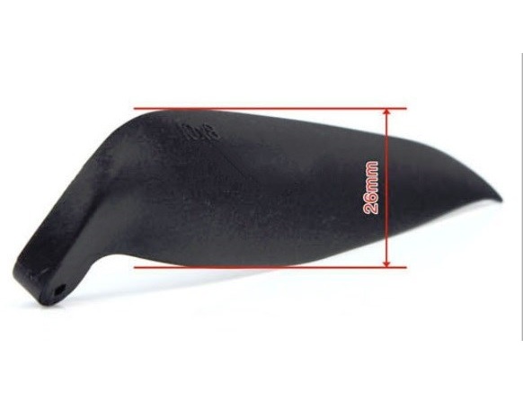 Klapp-Propeller / Luftschraube EMP 10x8 – Bild 2