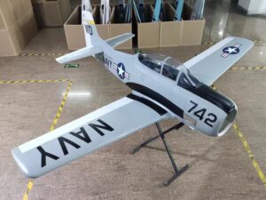 TopRC Model T-28 Trojan, Full Composite, Spw 2800mm, ARF-Set