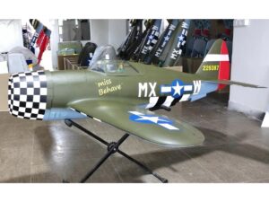 TopRC Model P-47 Thunderbolt Miss Behave - Full Composite, 80ccm, Spw 2438mm, ARF-Set