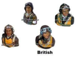 Top RC Model Piloten-Figur - WWII British - 1:5