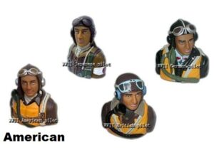Top RC Model Piloten-Figur - WWII America - 1:5