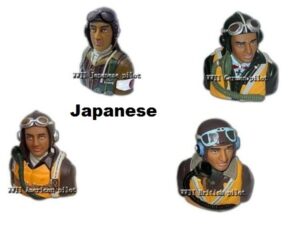 Top RC Model Piloten-Figur - WWII Japanese - 1:5