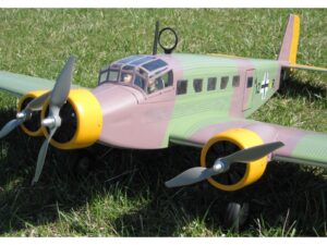 Motorhaube gelb zu Junkers JU-52, Spw 1630mm, VQ-Models - 1 Stück