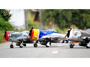 Bomben-Attrappe zu P-47D / P47-B Thunderbolt, Spw 1500mm, VQ-Models