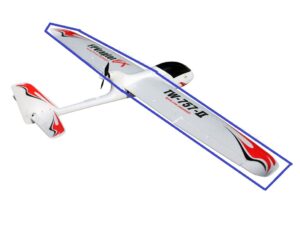 Tragflächen weiss, zu FPVraptor EX 2000mm von Volantex