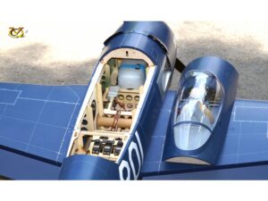 Kabinenhaube zu F8F BearCat - 30ccm, Spw 2050mm, VQ-Models - VQA135