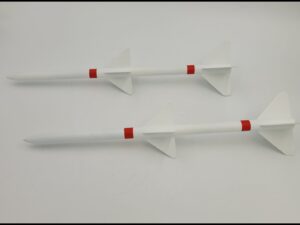 Raketen-Attrappen aus GFK