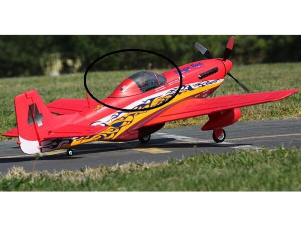 Kabinenhaube zu P51-D, Dago Red von Starmax