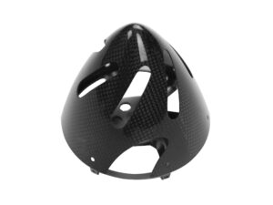 Falcon Carbon / CFK Spinner - elektro, 70mm, 2-Blatt mit Alu-Bodenplatte