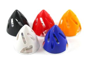 Turbo Spinner mit Alu-Bodenplatte 51mm / 2.0inch - in weiss - KUZA