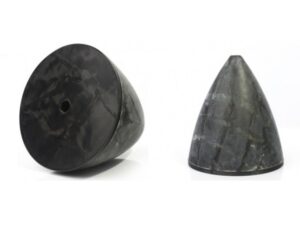 CFK / Carbon Spinner 102mm / 4inch ohne 3K Lackierung