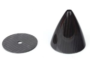 CFK Spinner 102mm / 4.0inch - mit CFK Bodenplatte