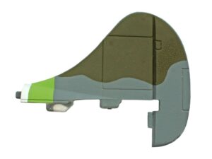 Seitenruder zu Hawker Tempest von Dynam HKTP-04