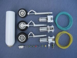 Einziehfahrwerk pneum. Alu, 3- Bein, mit Bremse zu Falcon 120/Navy Cat