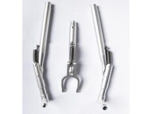 Fahrwerksbeine Alu, gefedert, 3-Bein, Länge 170/132mm