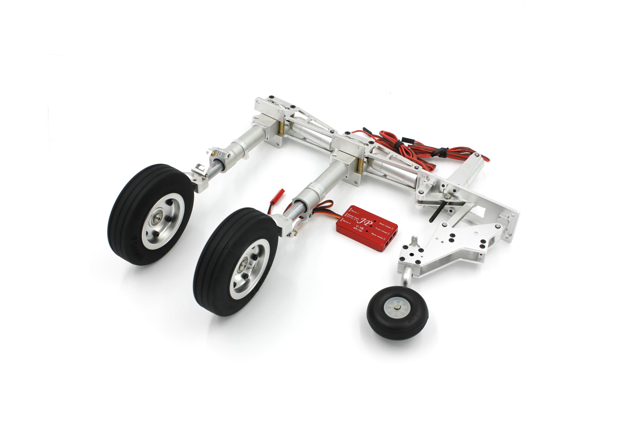 Einziehfahrwerk mit Bremse, für Warbirds von 7 - 10kg, JP Hobby