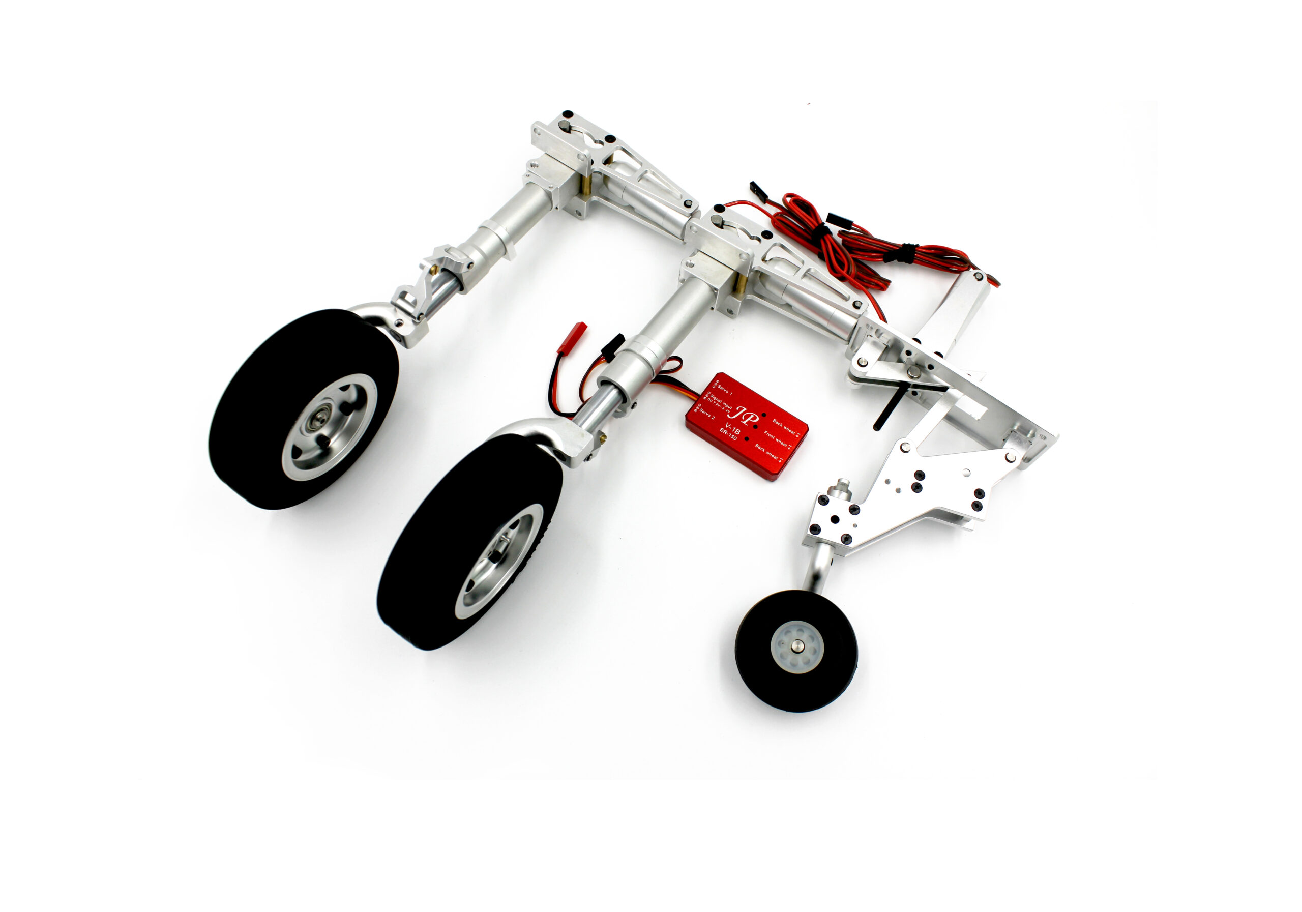 Einziehfahrwerk mit Bremse, für Warbirds von 7 - 10kg, JP Hobby – Bild 2