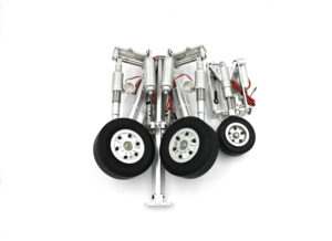 Einziehfahrwerk, komplett mit Bremse zur F-16 1/6 Top RC Modell - JP-Hobby