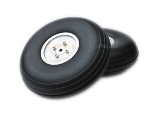 Rad PU 216 x 65mm / 8.50in, 6mm Radnabe mit Alufelge