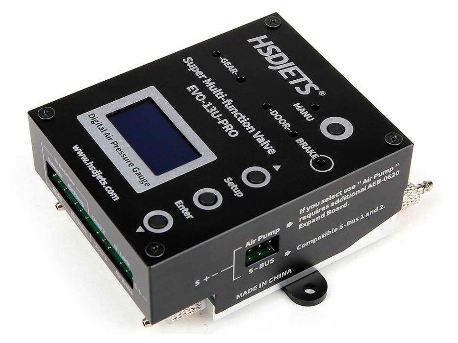 EVO-13U-PRO Multi-Pneumatic Kontroller, HSDJets