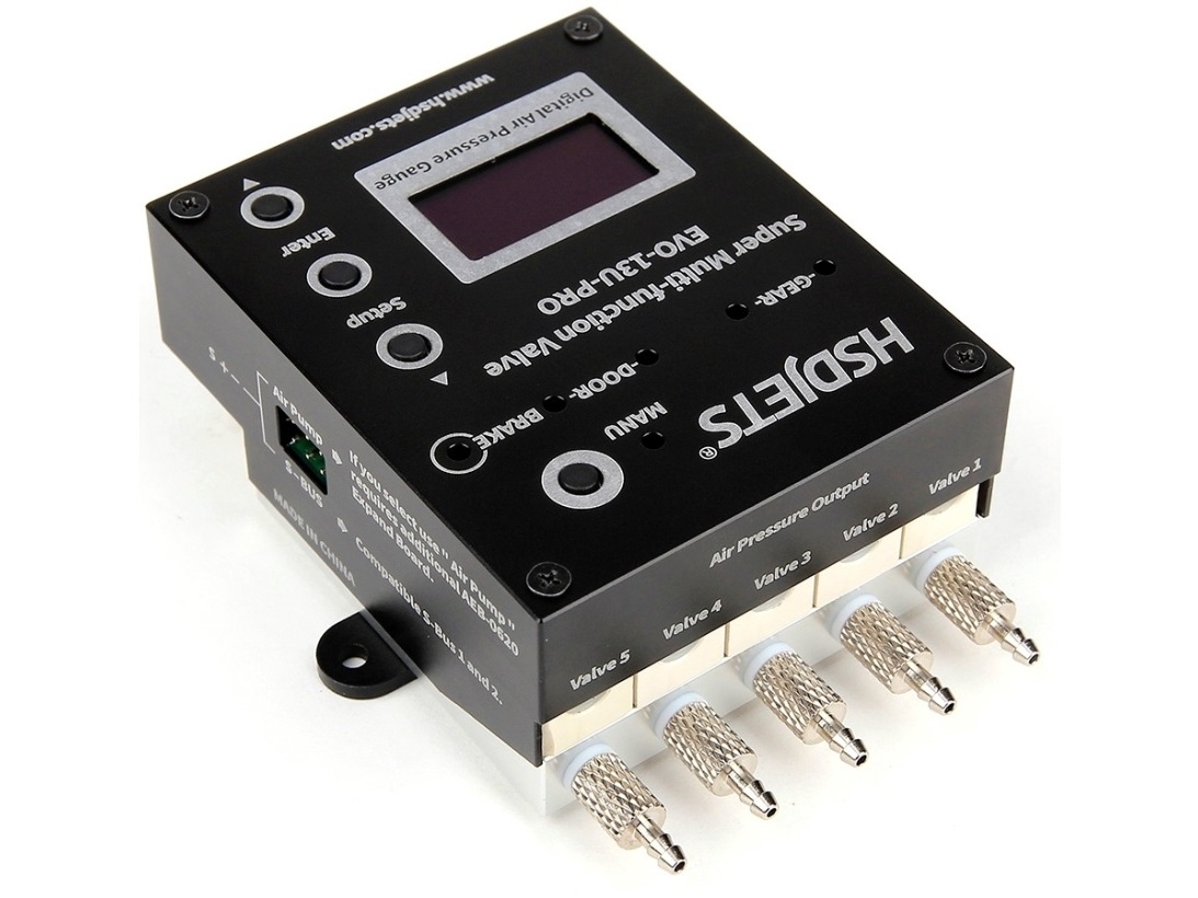 EVO-13U-PRO Multi-Pneumatic Kontroller, HSDJets – Bild 3